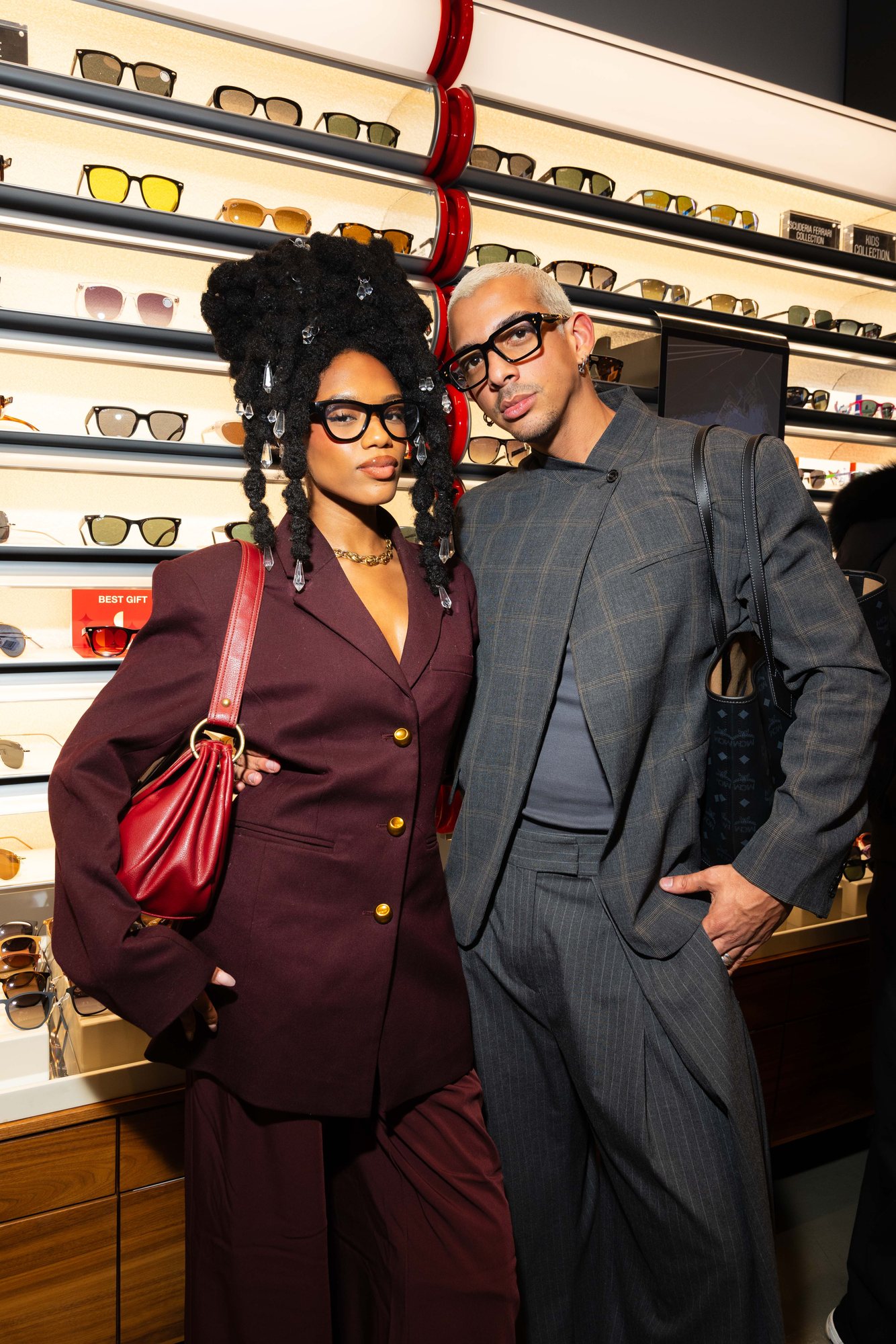 Sunglass Hut 2024 holiday program photography
