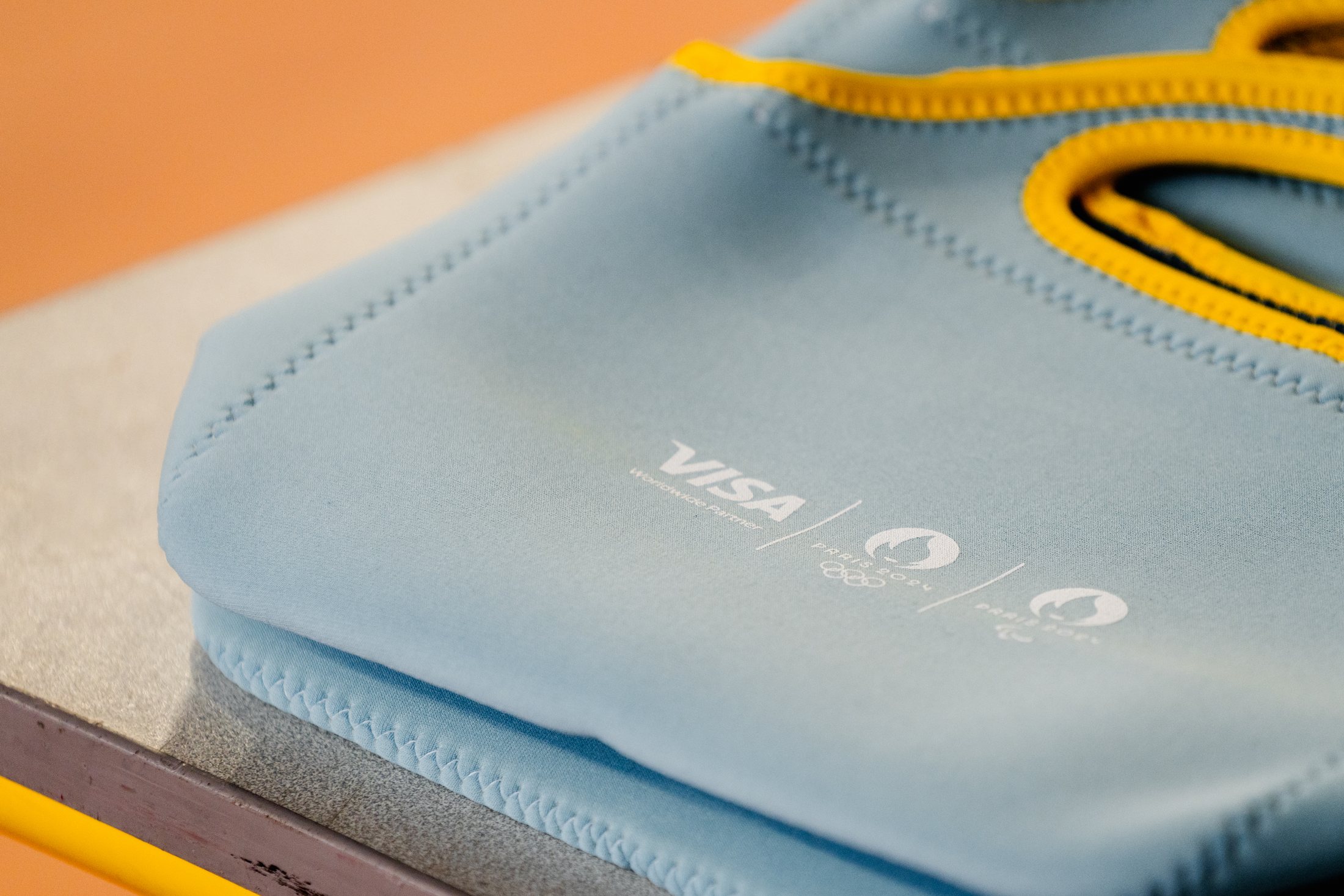 Team Visa and Paralympic apparel detail