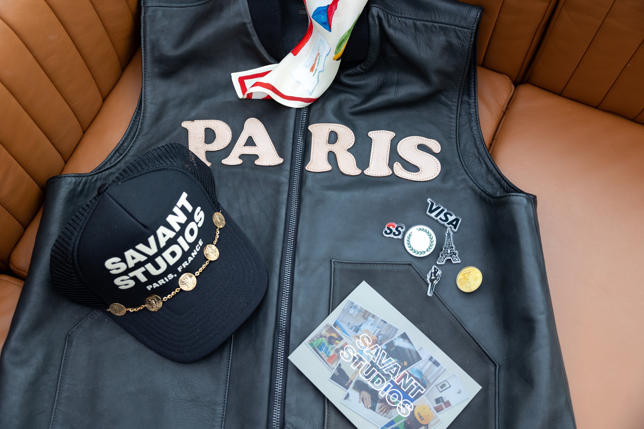 Team Visa Paris apparel and printed collateral