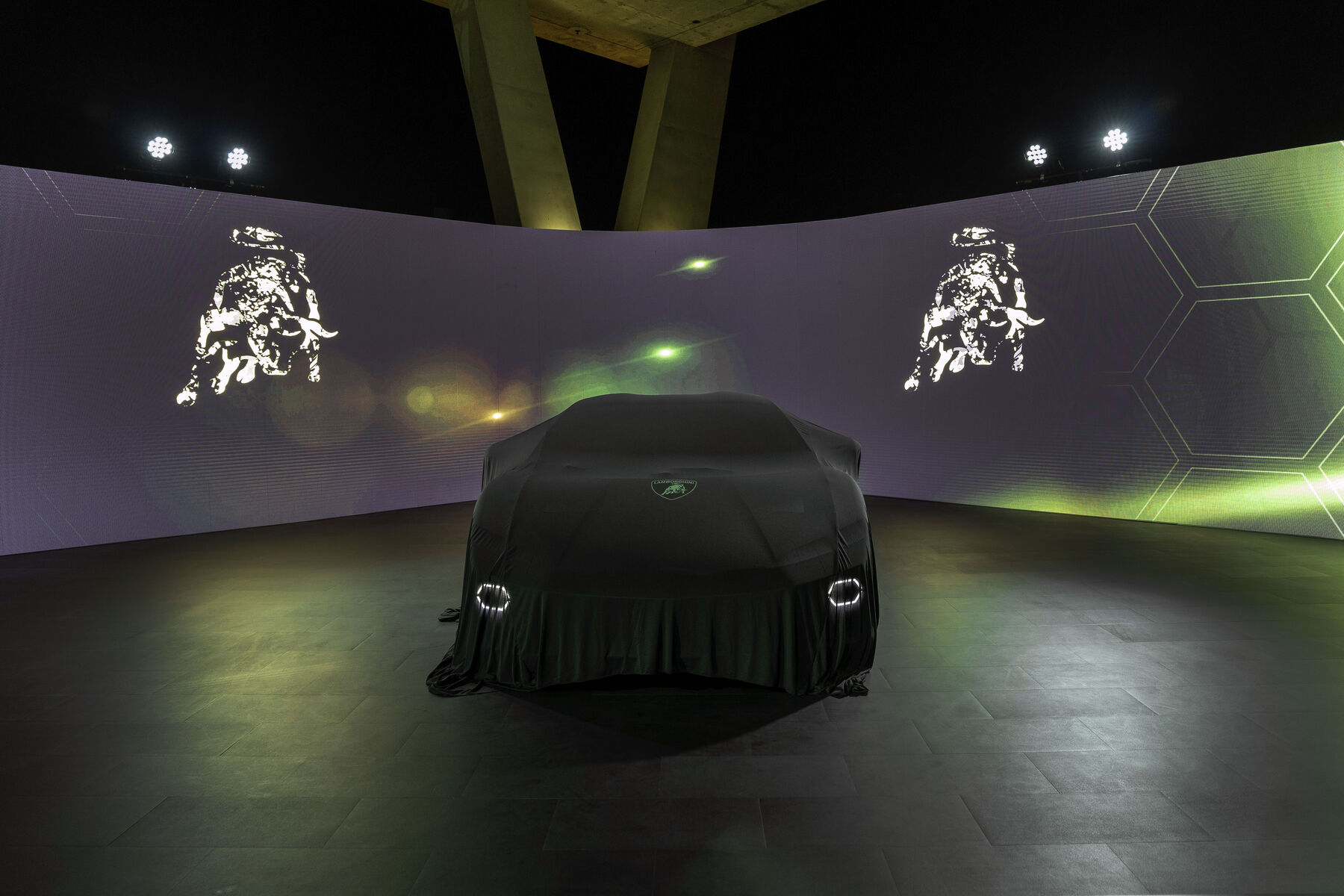 Lamborghini Miami Art Week photography