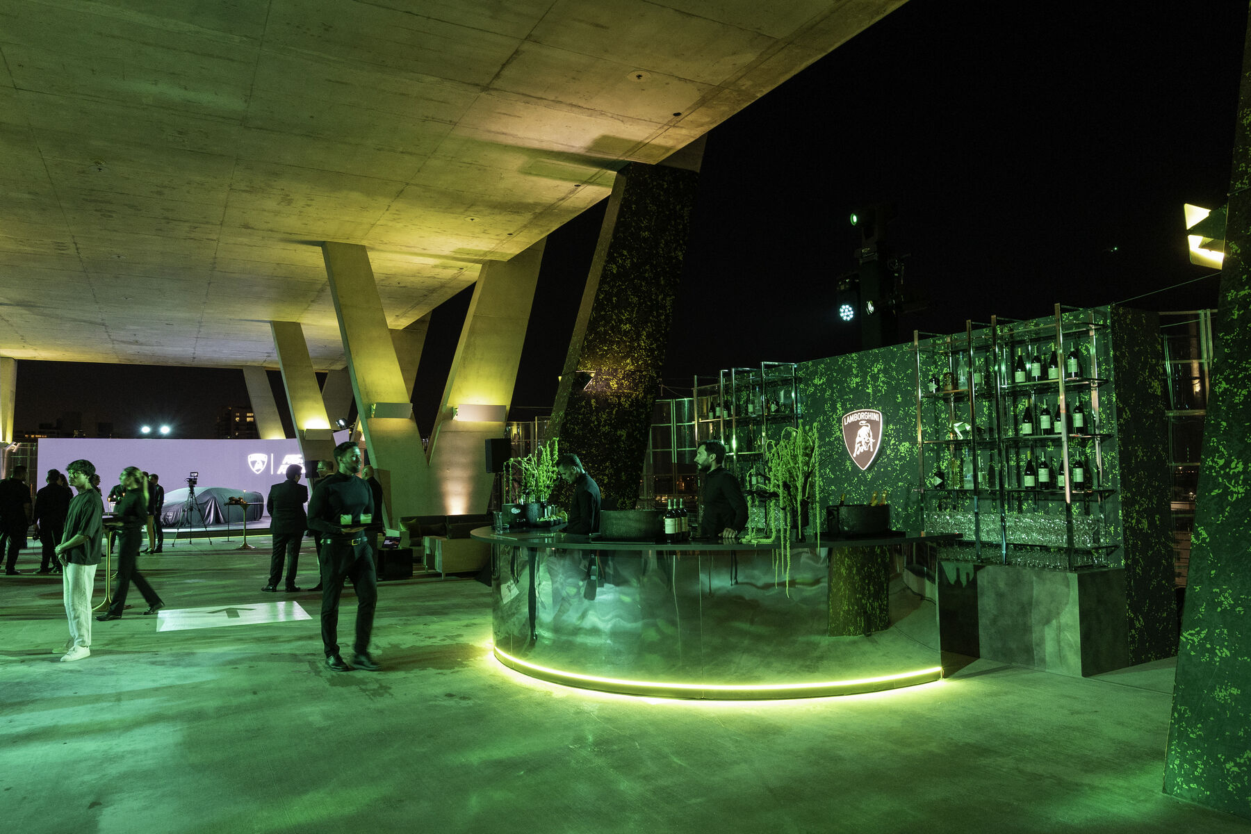 Lamborghini Miami Art Week photography