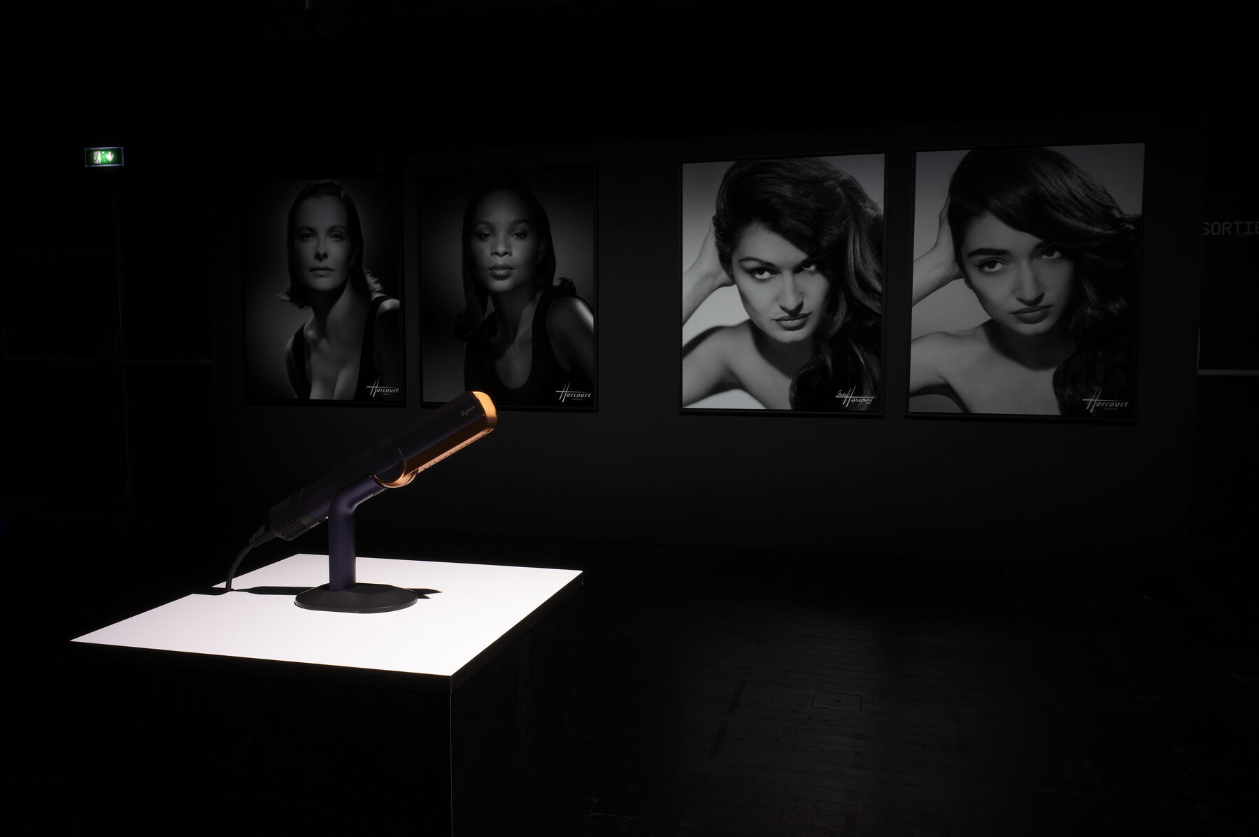 Guest experience detail at the Dyson launch