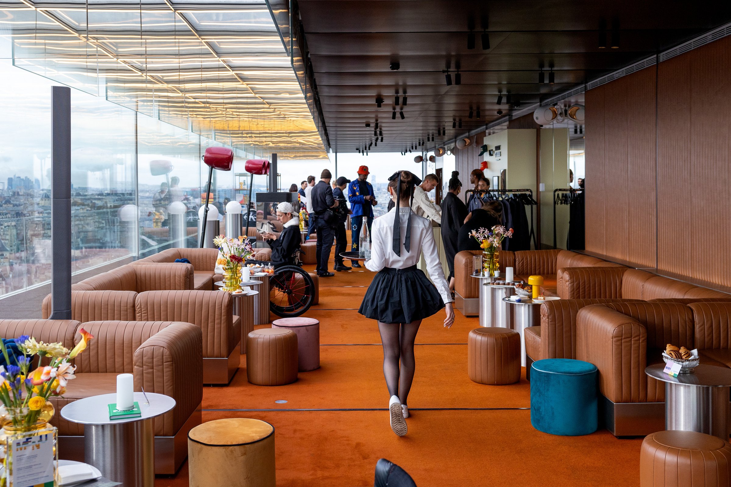 The Visa Everywhere Hospitality Lounge at SO/ Paris during the Team Visa Summit