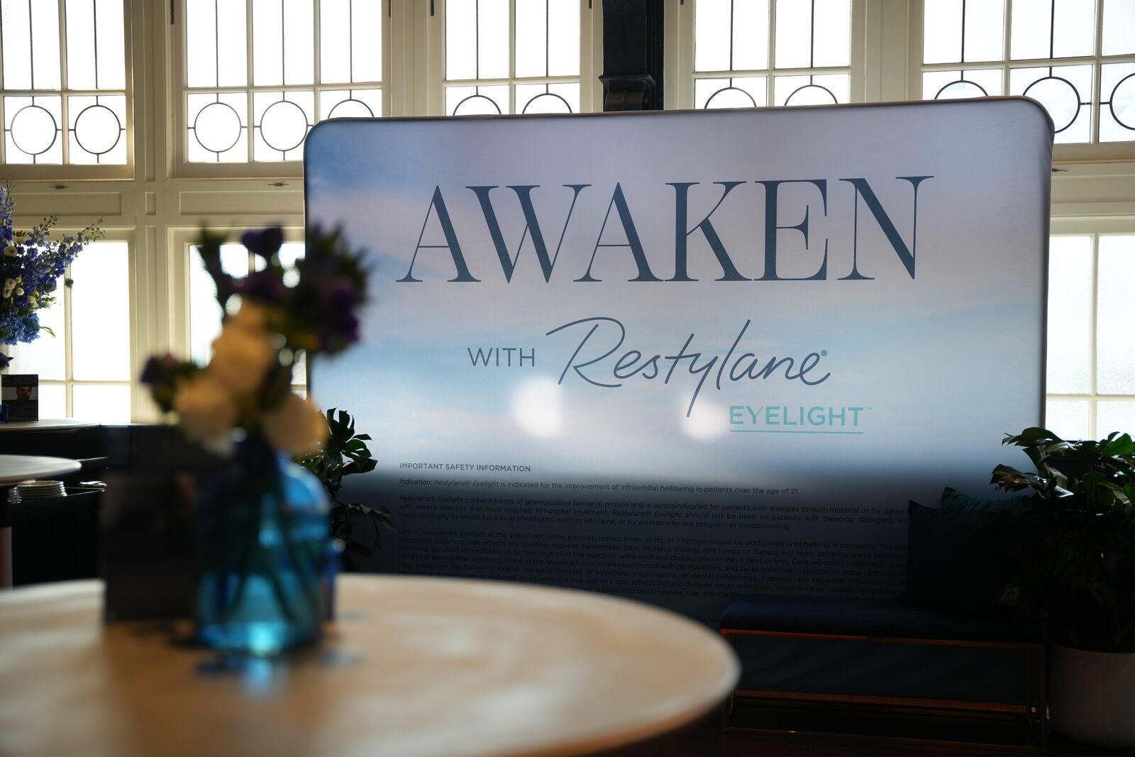 Guest experience at the Restylane Eyelight launch