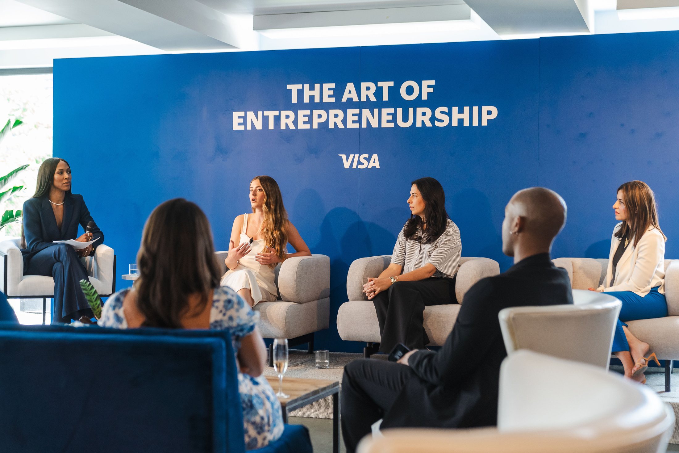 The Art of Entrepreneurship panel at Visa She's Next Canada