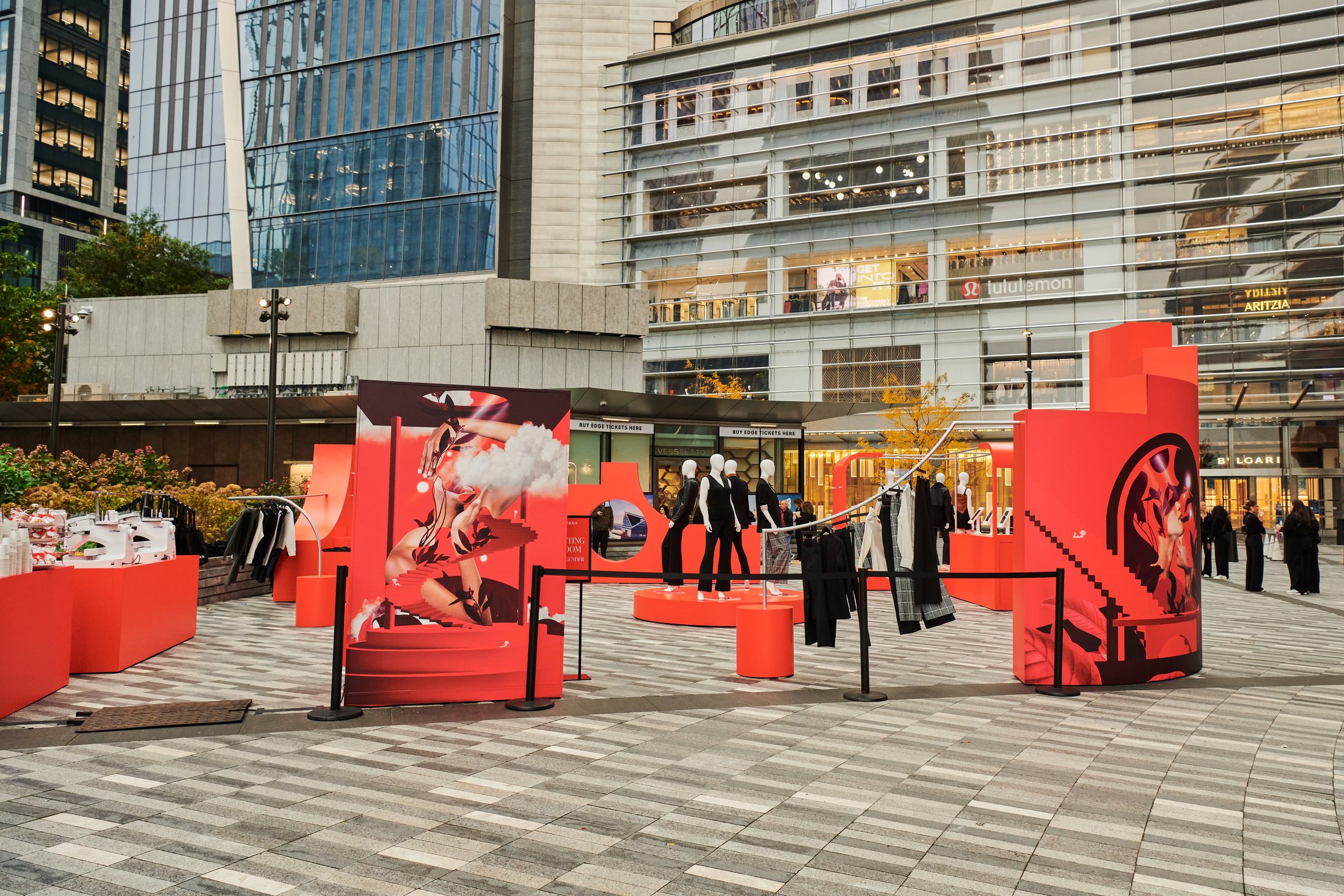 The Spanx pop-up at Hudson Yards